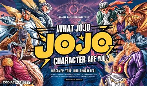 Which Jojo Character Are You Quiz .